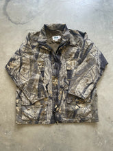 Load image into Gallery viewer, Vintage 10x Realtree Hardwoods Camo Rain Jacket (XL)