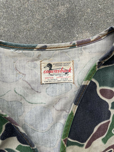 Vintage Canvasback Duck Camo Hunting Vest