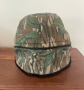 Mossy Oak Greenleaf Insulated Trapper Hat (M)