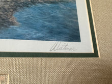 Load image into Gallery viewer, 1987 Ducks Unlimited Michigan Dietmar Framed Stamp and Signed Print #78/150 (25”x21”)