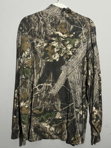 00’s Mossy Oak Break-Up Mock Turtleneck (XL)