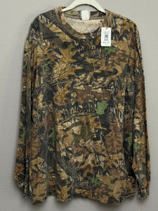 00’s Mossy Oak Forrest Floor Pocket Shirt (XXL)