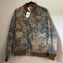 Load image into Gallery viewer, 90’s Duxbak Realtree Xtra Grey AP Bomber Jacket (L) 🇺🇸