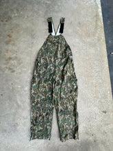 Load image into Gallery viewer, Mossy Oak Green Leaf Cargo Overalls (L)