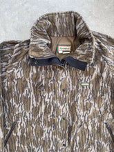 Load image into Gallery viewer, Vintage Remington MossyOak Original Bottomland Camo Fleece Jacket (2XL)