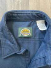 Load image into Gallery viewer, 1990’s Cabela’s Pheasant Embroidered Chamois Shirt (XL)