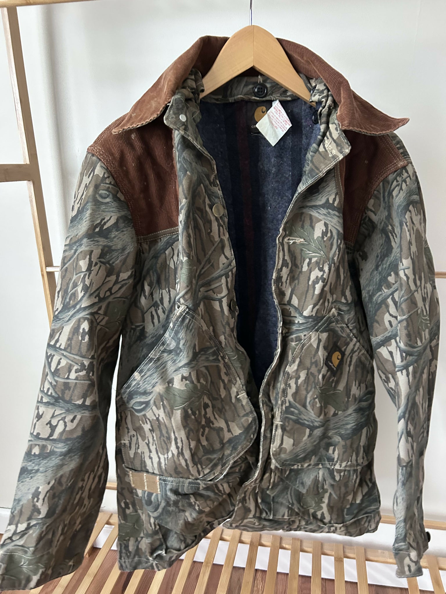 Carhartt vintage USA made Mossy Oak Treestand bottomland camo