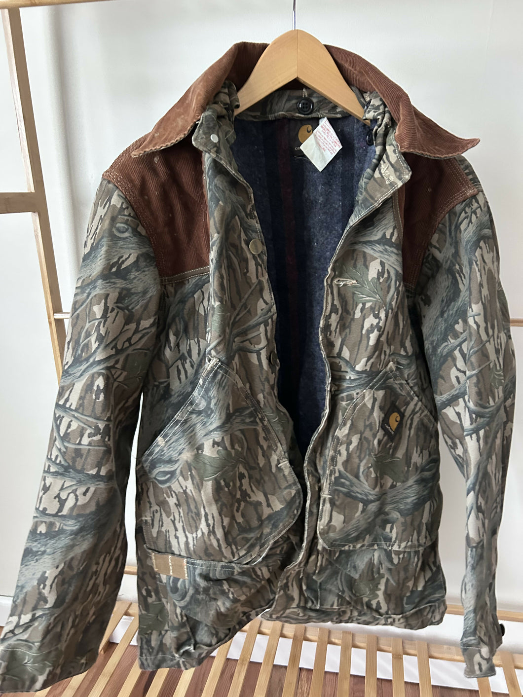 Carhartt vintage USA made Mossy Oak Treestand bottomland camo