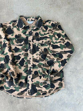Load image into Gallery viewer, 90’s Five Brother Duck Camo Chamois Button Up Shirt (L/XL) 🇺🇸