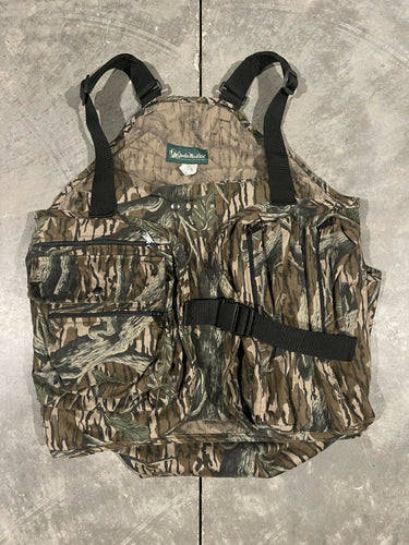 90’s Gander Mountain Mossy Oak Treestand Strap Vest (M/L) 🇺🇸