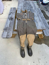 Load image into Gallery viewer, Sitka waders body size regular boot size 11