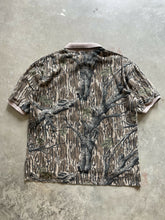 Load image into Gallery viewer, 90’s Mossy Oak Treestand Camo Polo Shirt (M)