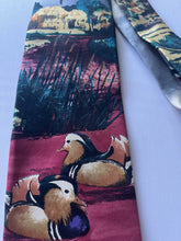 Load image into Gallery viewer, Vintage Ducks Unlimited Silk Tie