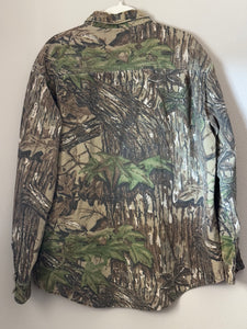 90’s Rattlers Brand Realtree Chamois Shirt (L) 🇺🇸