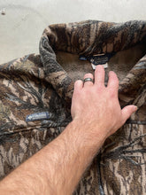 Load image into Gallery viewer, Vintage Columbia Mossy Oak Treestand Camo Fleece Pullover (2XL)