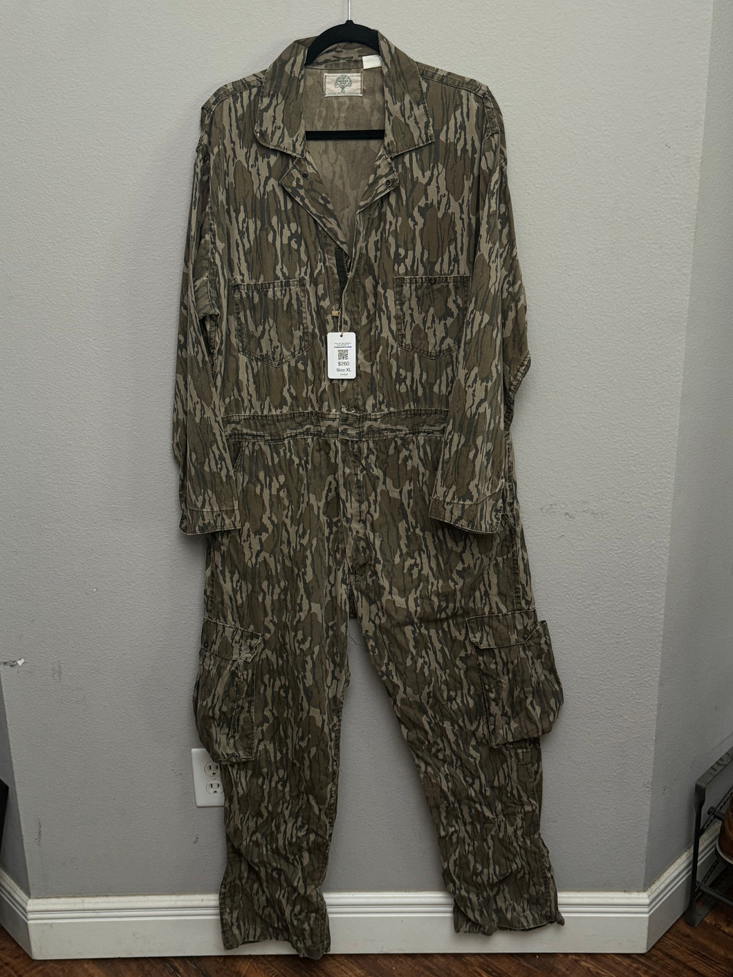 80’s Mossy Oak Bottomland Coveralls (XL) 🇺🇸