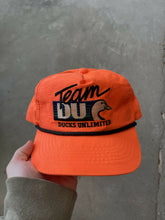 Load image into Gallery viewer, 90’s Team Ducks Unlimited Nylon Rope Hat