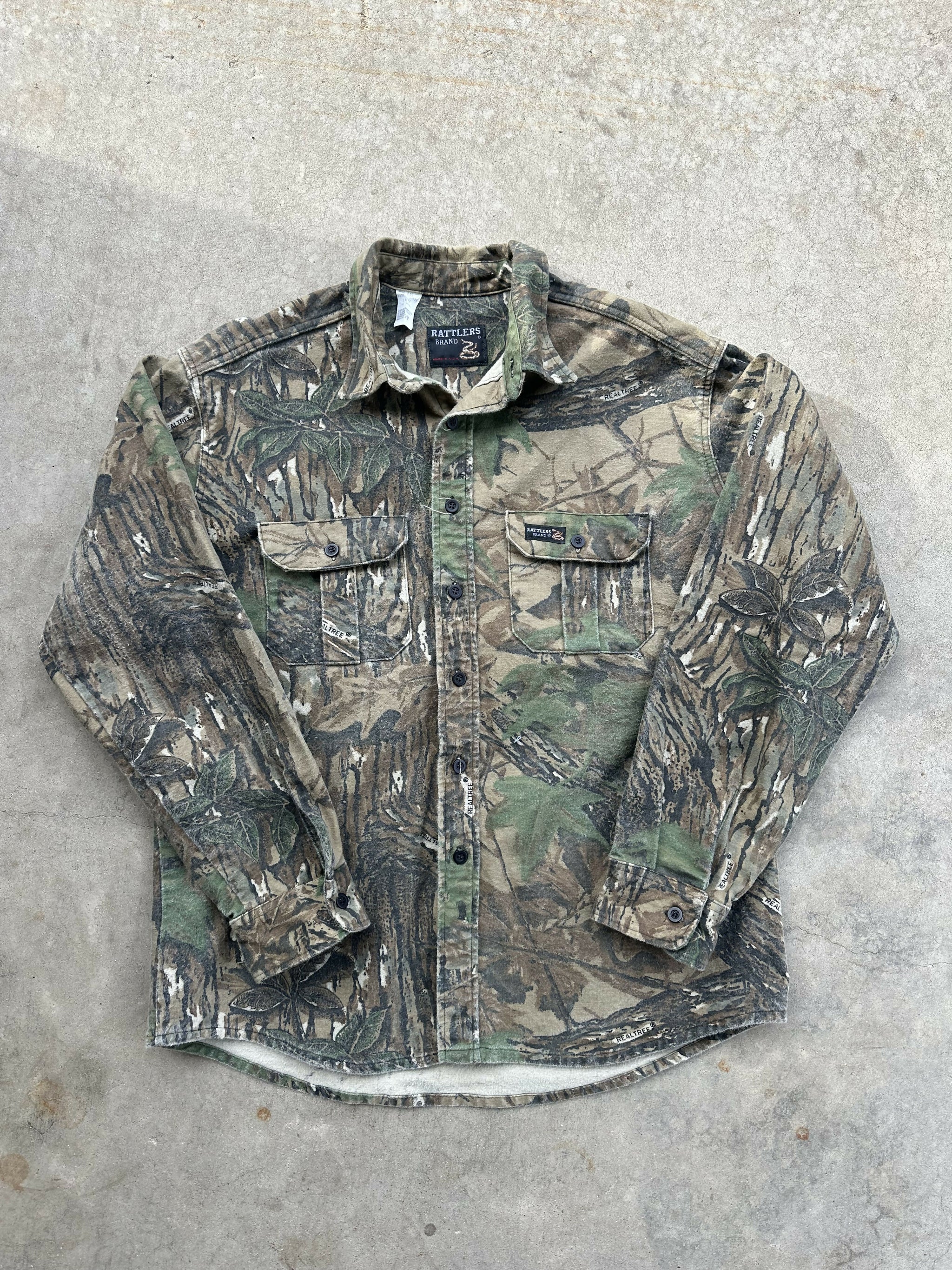 Vintage 1980s Gunflint cheapest Leaf Camo Hunting Jacket