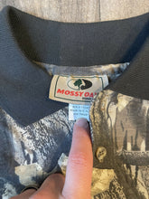 Load image into Gallery viewer, Vintage Mossy Oak Breakup Camo Polo Shirt (XS)