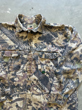 Load image into Gallery viewer, Vintage Mossy Oak Forest Floor Camo Button Up Shirt (XL)