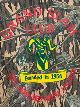 Load image into Gallery viewer, 90’s Grand Slam Club Mossy Oak Treestand Shirt (XL) 🇺🇸
