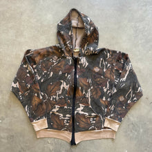 Load image into Gallery viewer, Vintage Mossy Oak Fall Foliage Camo Hoodie (M)