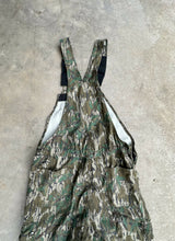 Load image into Gallery viewer, Mossy Oak Green Leaf Cargo Overalls (L)