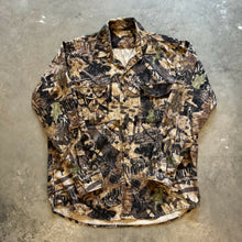 Load image into Gallery viewer, Vintage Mossy Oak Forest Floor Camo Button-Up Shirt (2XL)