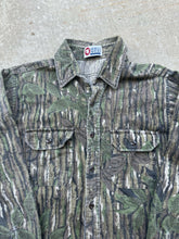 Load image into Gallery viewer, Vintage Sports Afield Realtree Camo Chamios (L/XL)