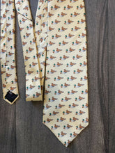 Load image into Gallery viewer, Vintage Silk Mallard Duck Neck Tie