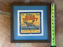 Load image into Gallery viewer, Peter’s 10 Gauge Framed and Matted Cross-Stitch (11”x11”)