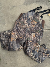 Load image into Gallery viewer, 00’s Columbia Omni Tech Mossy Oak Breakup Bibs (XL)