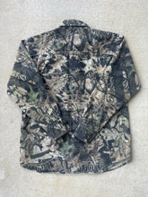 Load image into Gallery viewer, Vintage Mossy Oak Forest Floor Camo Button-Up Shirt (M)