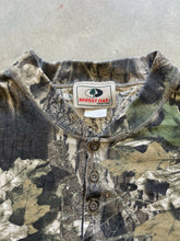 Load image into Gallery viewer, Vintage Mossy Oak Breakup Camo Henley Shirt (XL)