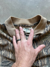 Load image into Gallery viewer, Vintage Mossy Oak Treestand Camo Polo Shirt (L)