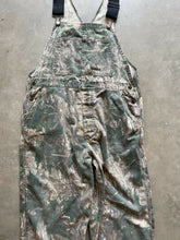 Load image into Gallery viewer, Vintage Mossy Oak Shadowleaf Camo Overalls (L)