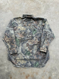 Vintage Duxback Realtree Advantage Timber Camo Button-Up (XXL)