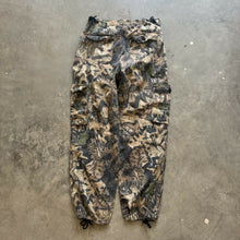 Load image into Gallery viewer, Vintage Mossy Oak Forest Floor Camo Adjustable Waist Pants (M)