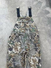 Load image into Gallery viewer, Vintage Liberty Realtree Advantage Camo Overalls (XL)