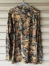 Load image into Gallery viewer, 00’s Mossy Oak Forrest Floor Mock Turtleneck Shirt (XL)