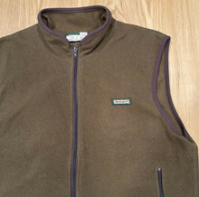 Load image into Gallery viewer, Vintage Remington Brown Fleece Vest Large