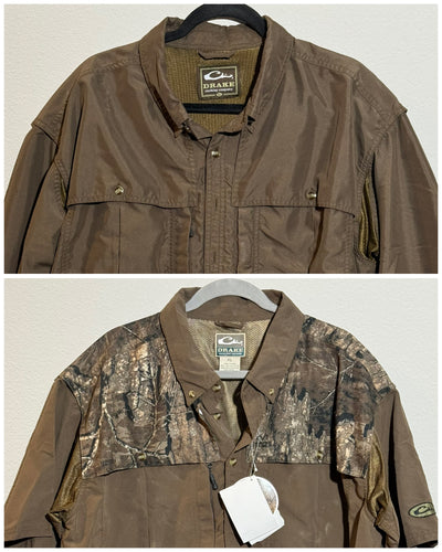 Drake Vented Realtree Shirt Bundle (XL)