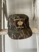 Load image into Gallery viewer, Vintage Mossy Oak Greenleaf Camo Amoco Oil Hat