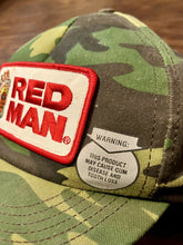 Load image into Gallery viewer, 90's Vintage Red Man Chewing Tobacco Camo Hat