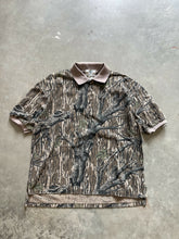 Load image into Gallery viewer, 90’s Mossy Oak Treestand Camo Polo Shirt (M)