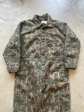 Load image into Gallery viewer, Vintage Mossy Oak Greenleaf Camo Insulated Coveralls (XL)
