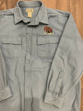 Load image into Gallery viewer, Vintage Turkey Embroidered Chamois Shirt (XL)