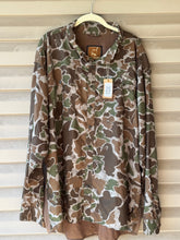 Load image into Gallery viewer, Drake Ol’ Tom Old School Camo Shirt (XXL)