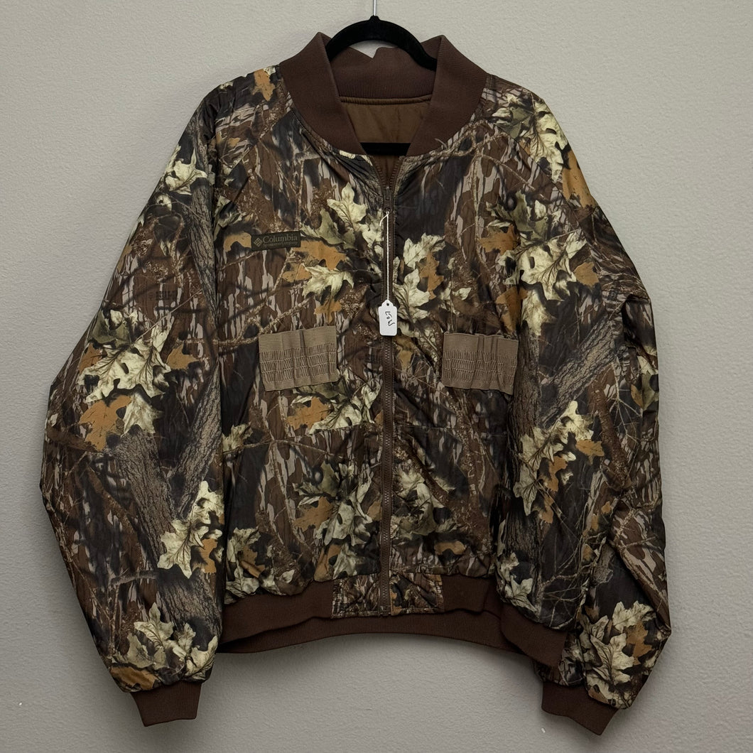 00’s Mossy Oak Break Up Columbia Bomber Jacket (XXL)