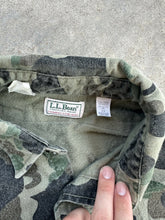 Load image into Gallery viewer, Vintage L.L. Bean Duck Camo Chamios (L/XL)